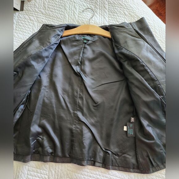 SIENNA STUDIO leather jacket G III - Picture 14 of 15
